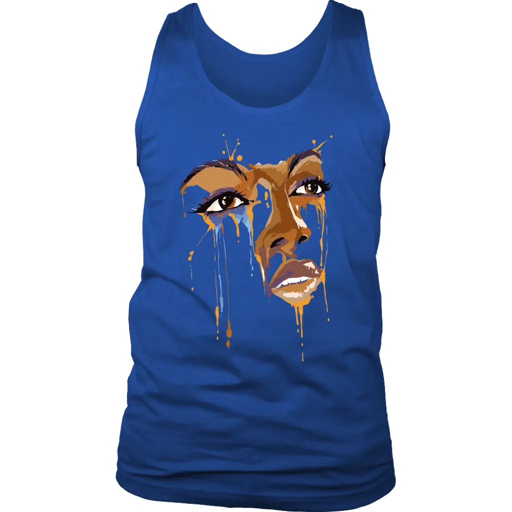 Crying Face T-shirt, Gift of Crying Face, Dripping Face Shirt, Crying Face Shirt