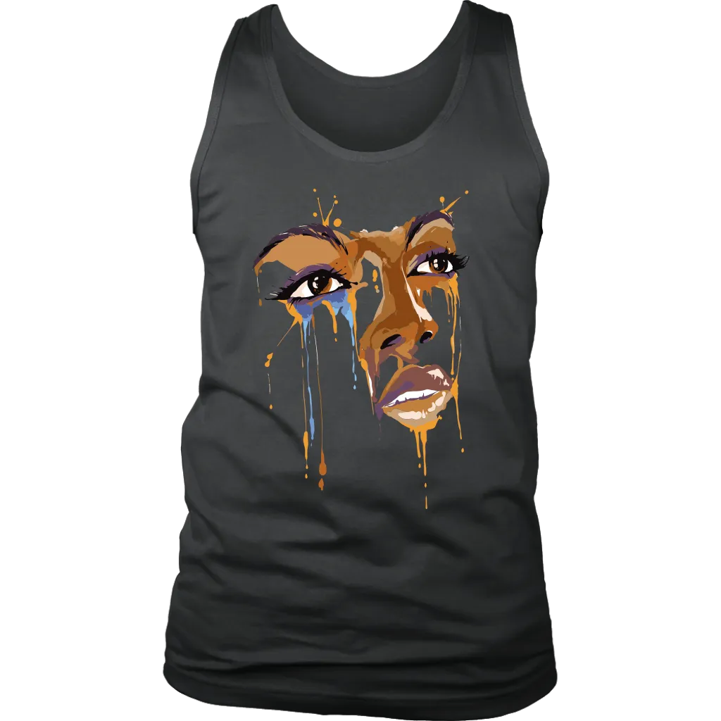Crying Face T-shirt, Gift of Crying Face, Dripping Face Shirt, Crying Face Shirt