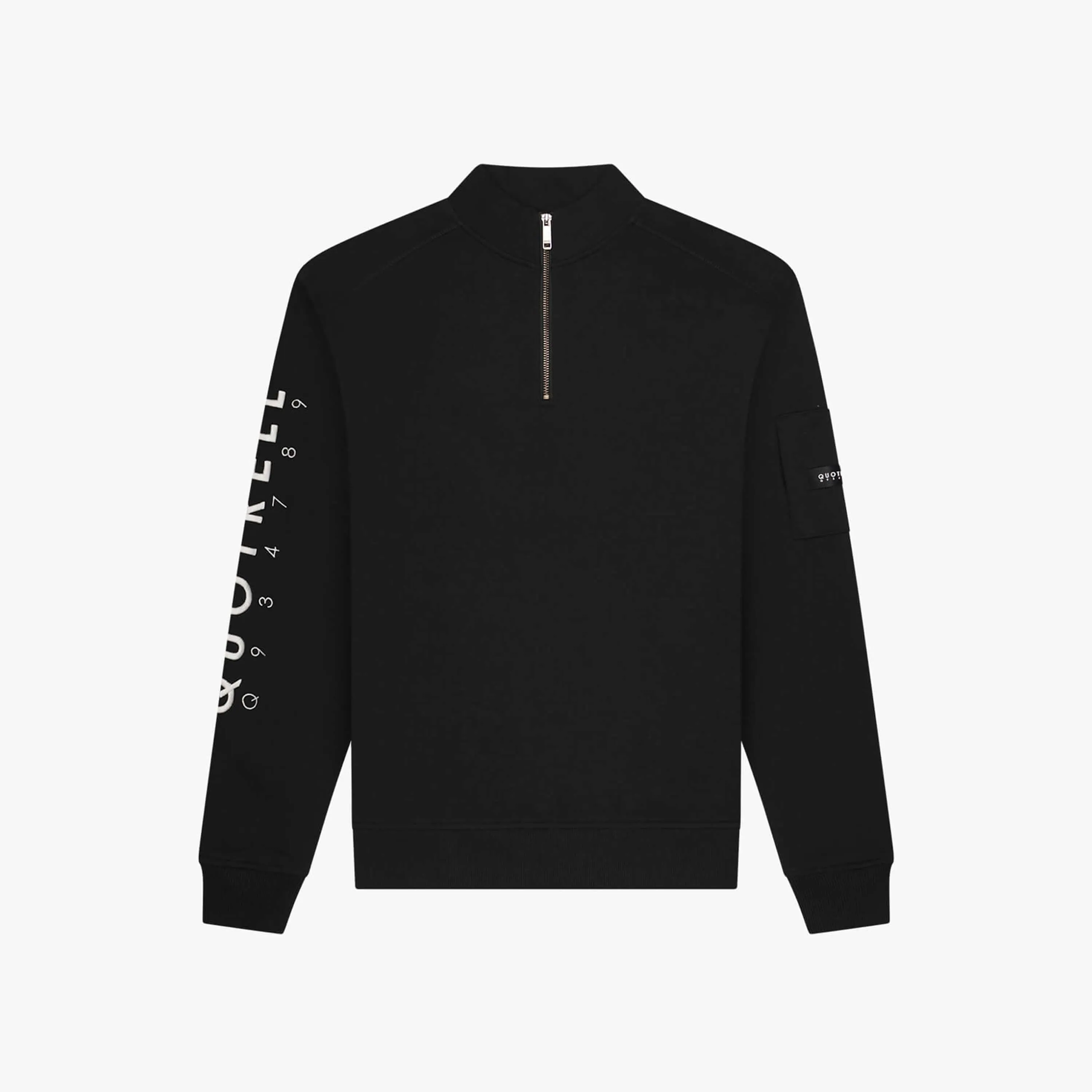 DEFENDER HALFZIP | BLACK/WHITE