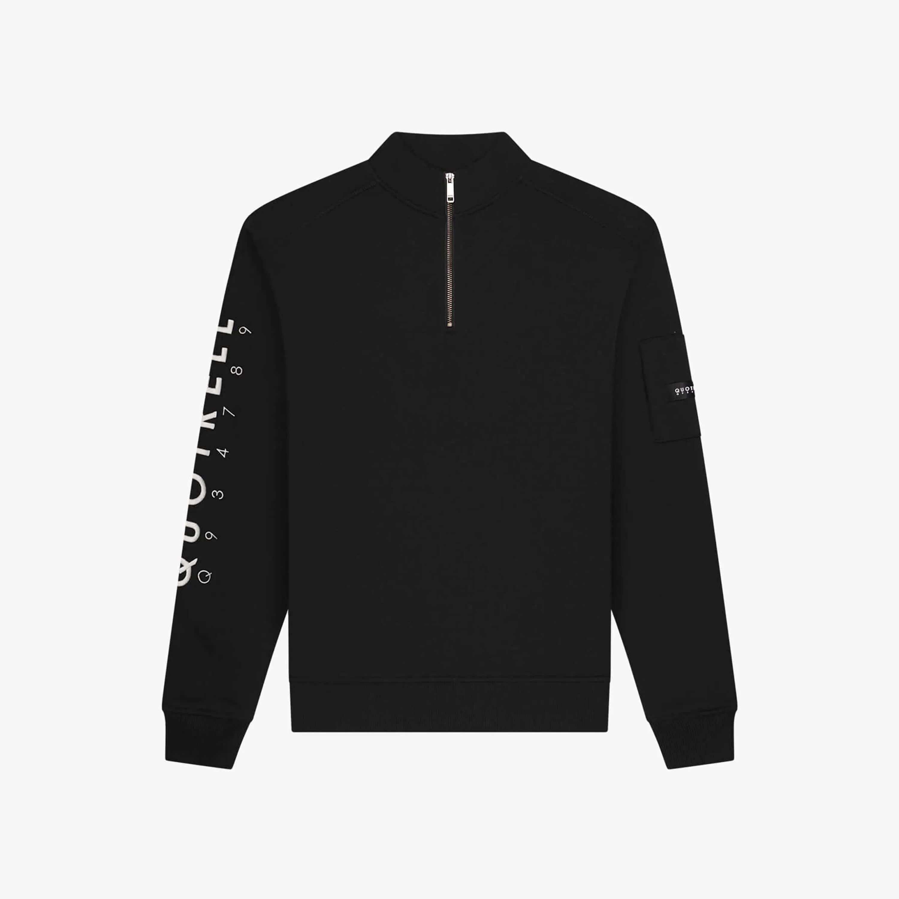 DEFENDER HALFZIP | BLACK/WHITE