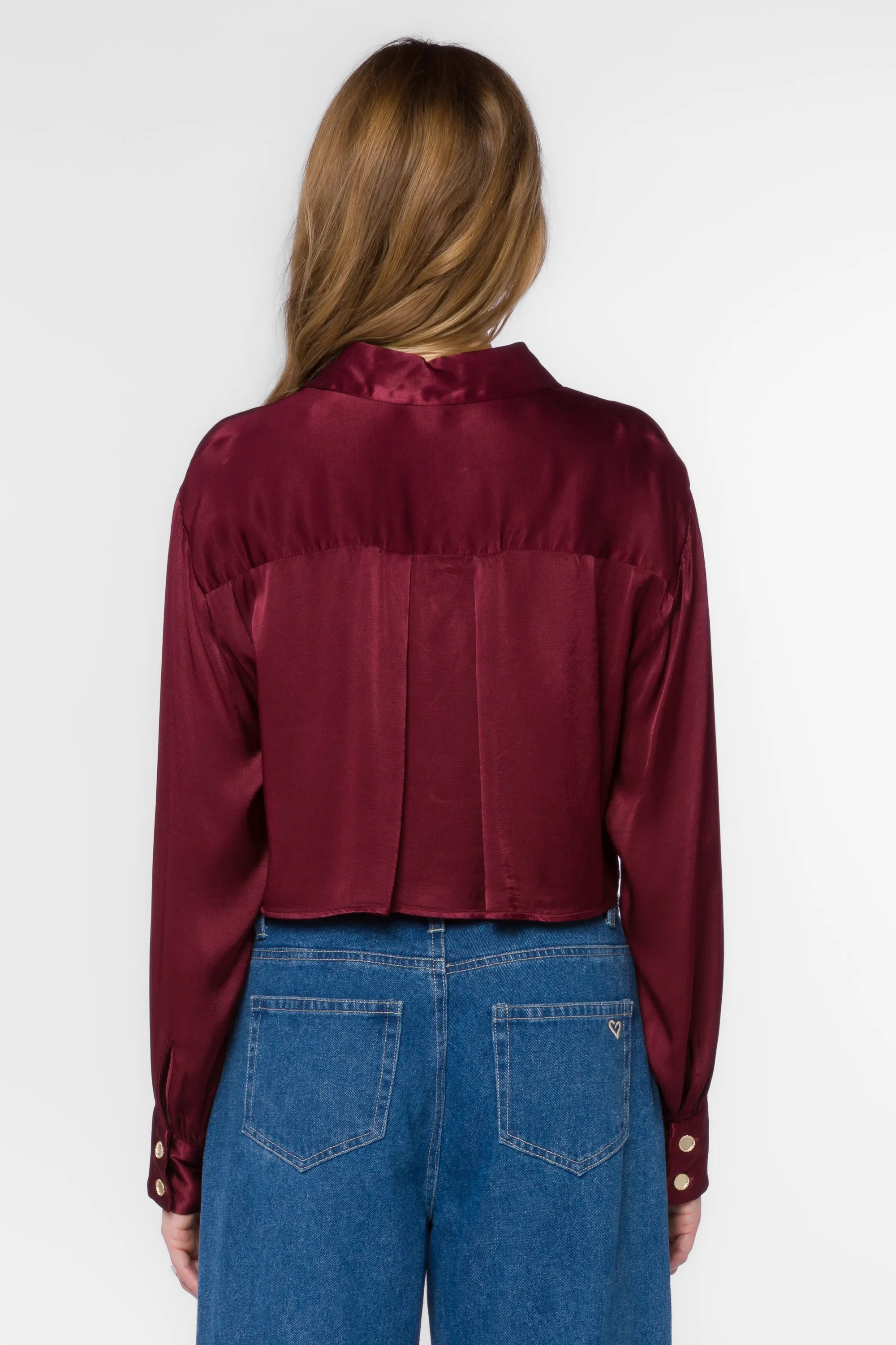 Denver Red Sangria Blouse
