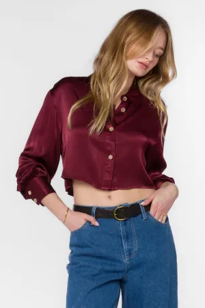 Denver Red Sangria Blouse