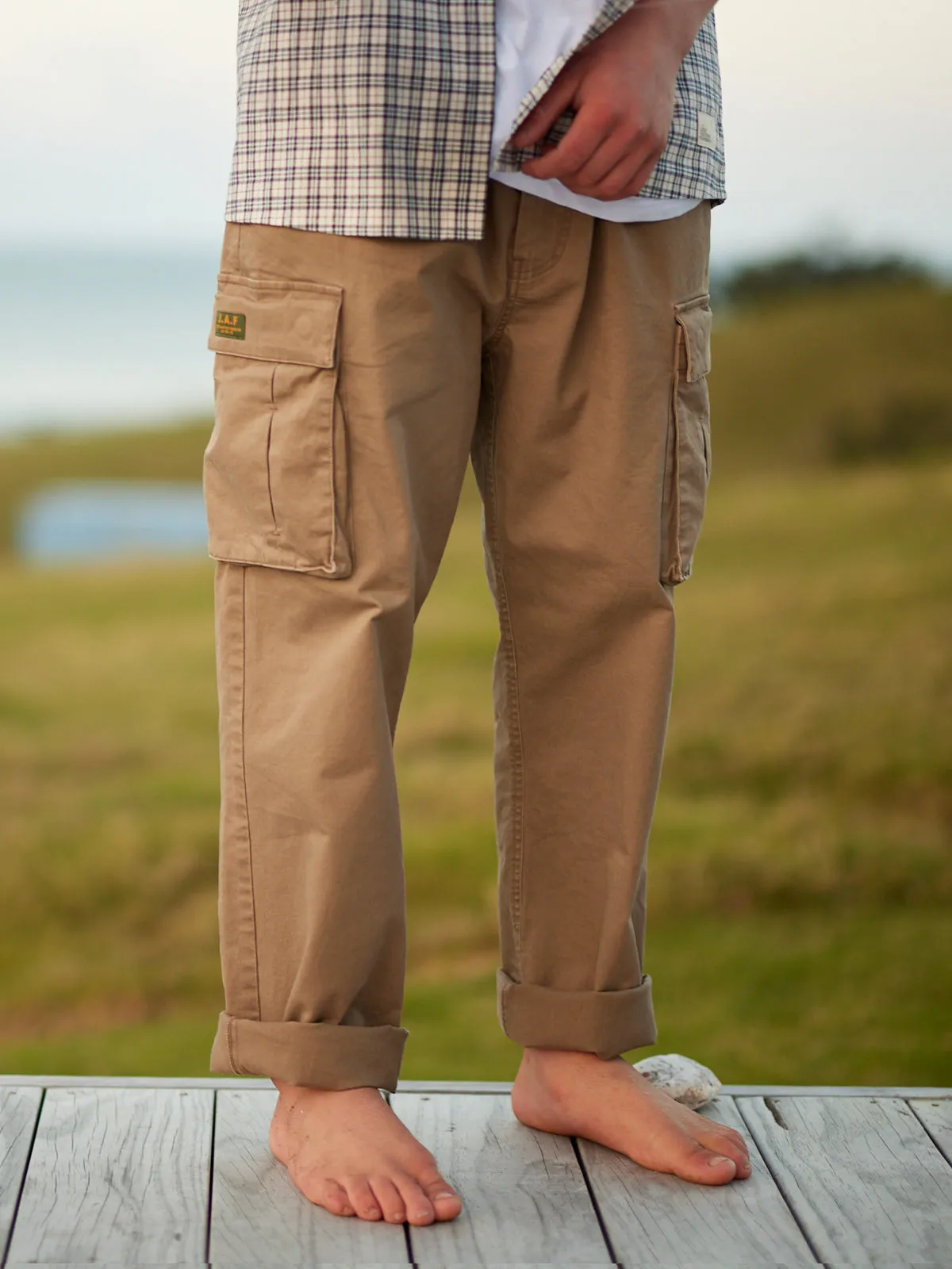 DOCK CARGO PANTS - MOSS