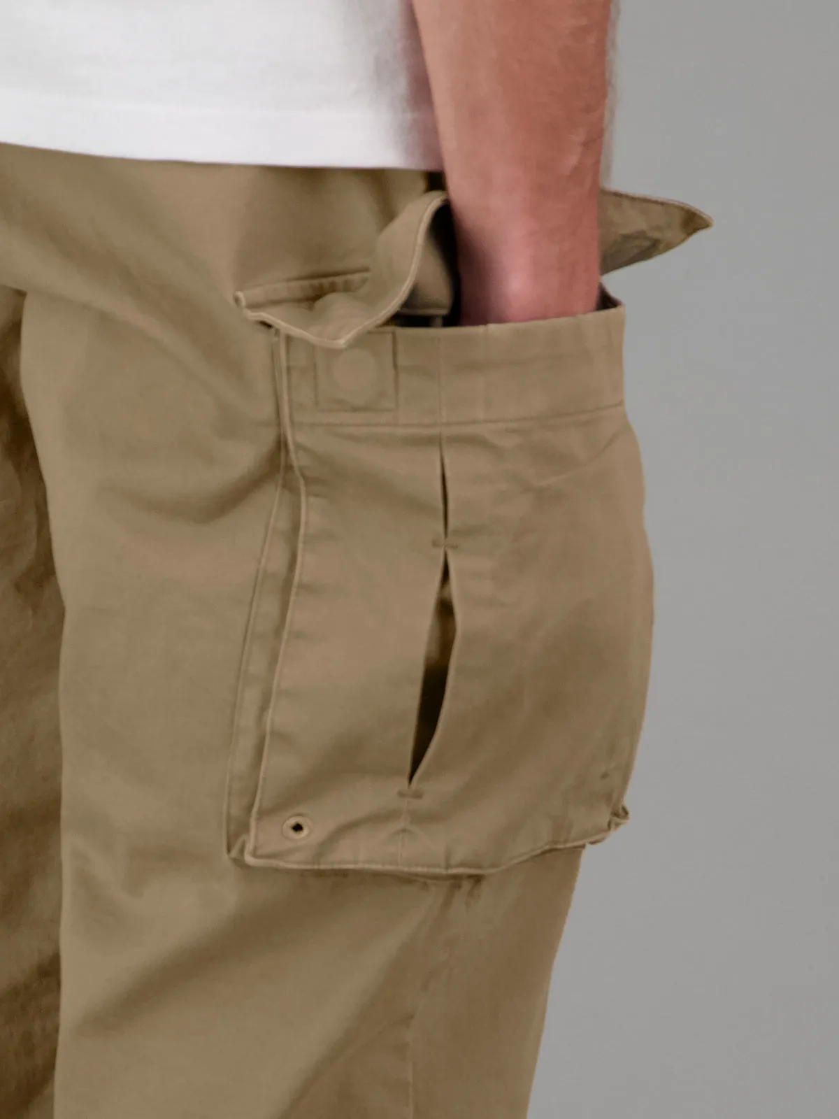 DOCK CARGO PANTS - MOSS