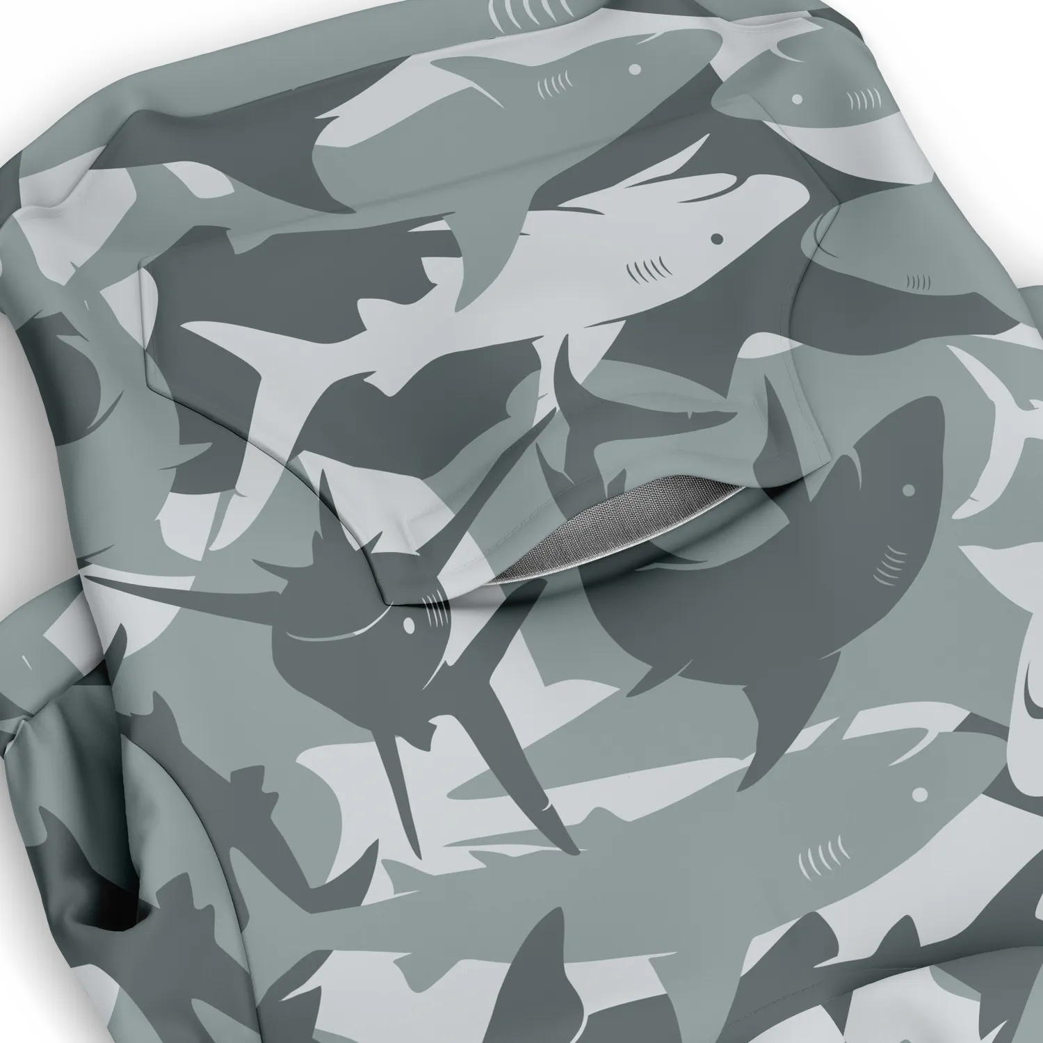 Dog Gray shark hoodie-2021