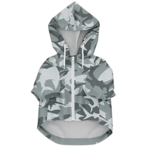Dog Gray shark hoodie-2021