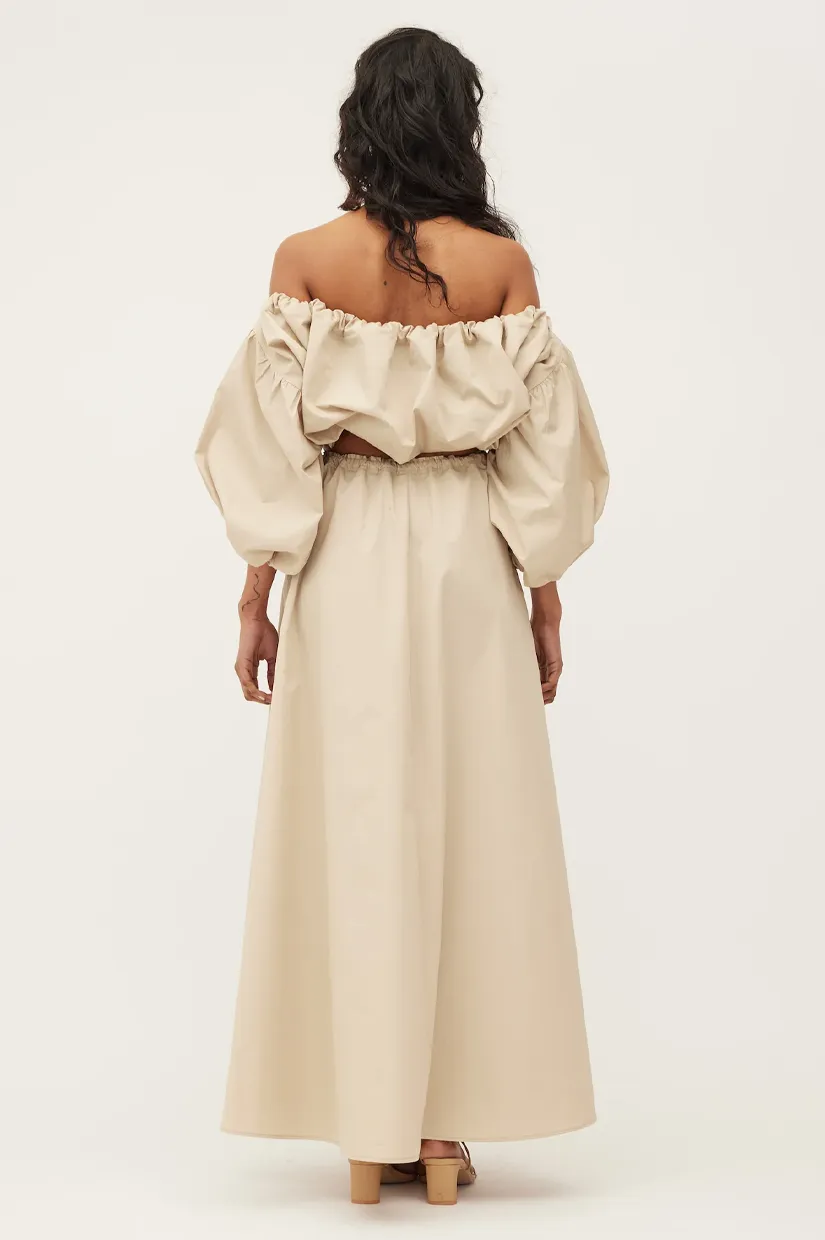 Dominique Healy Zelda Skirt - Beige