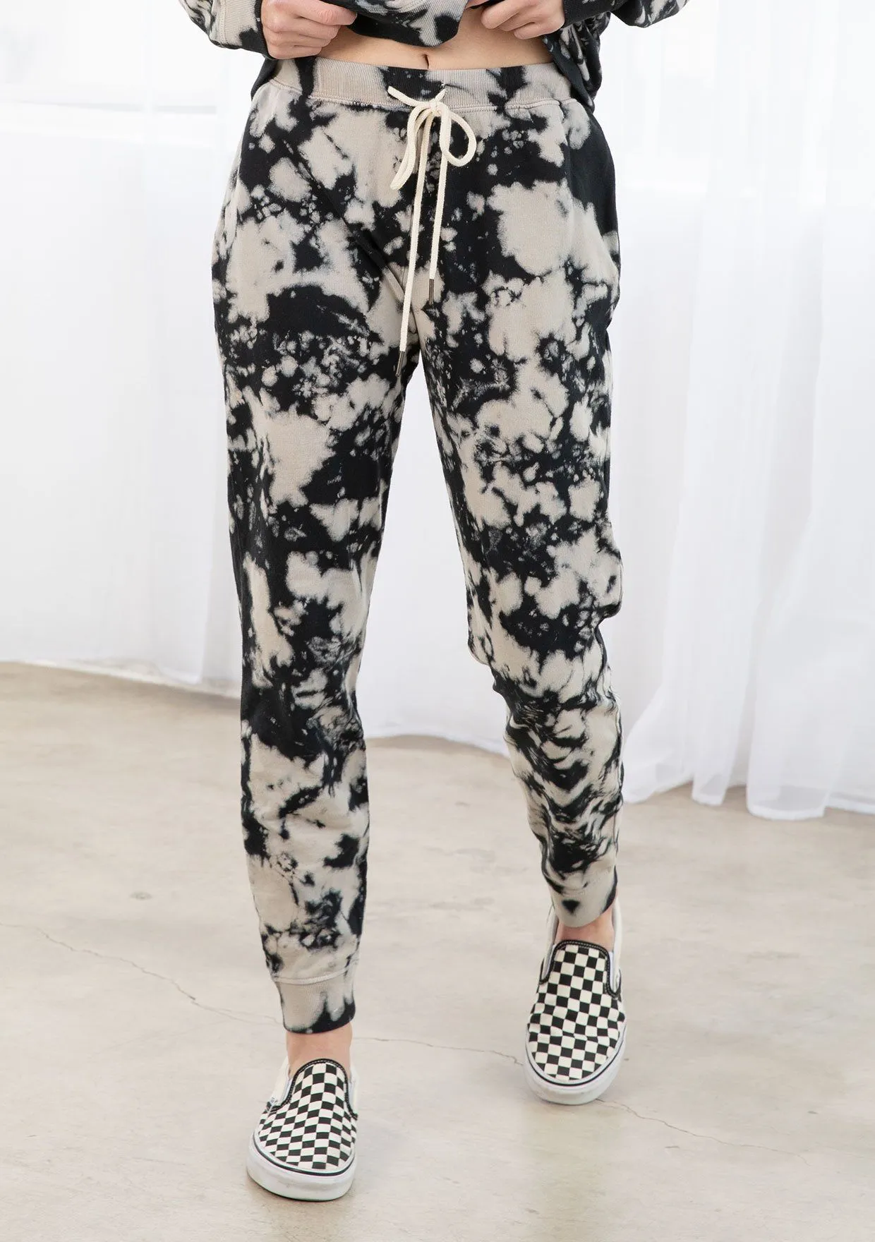 Downtown Splatter Dye Jogger
