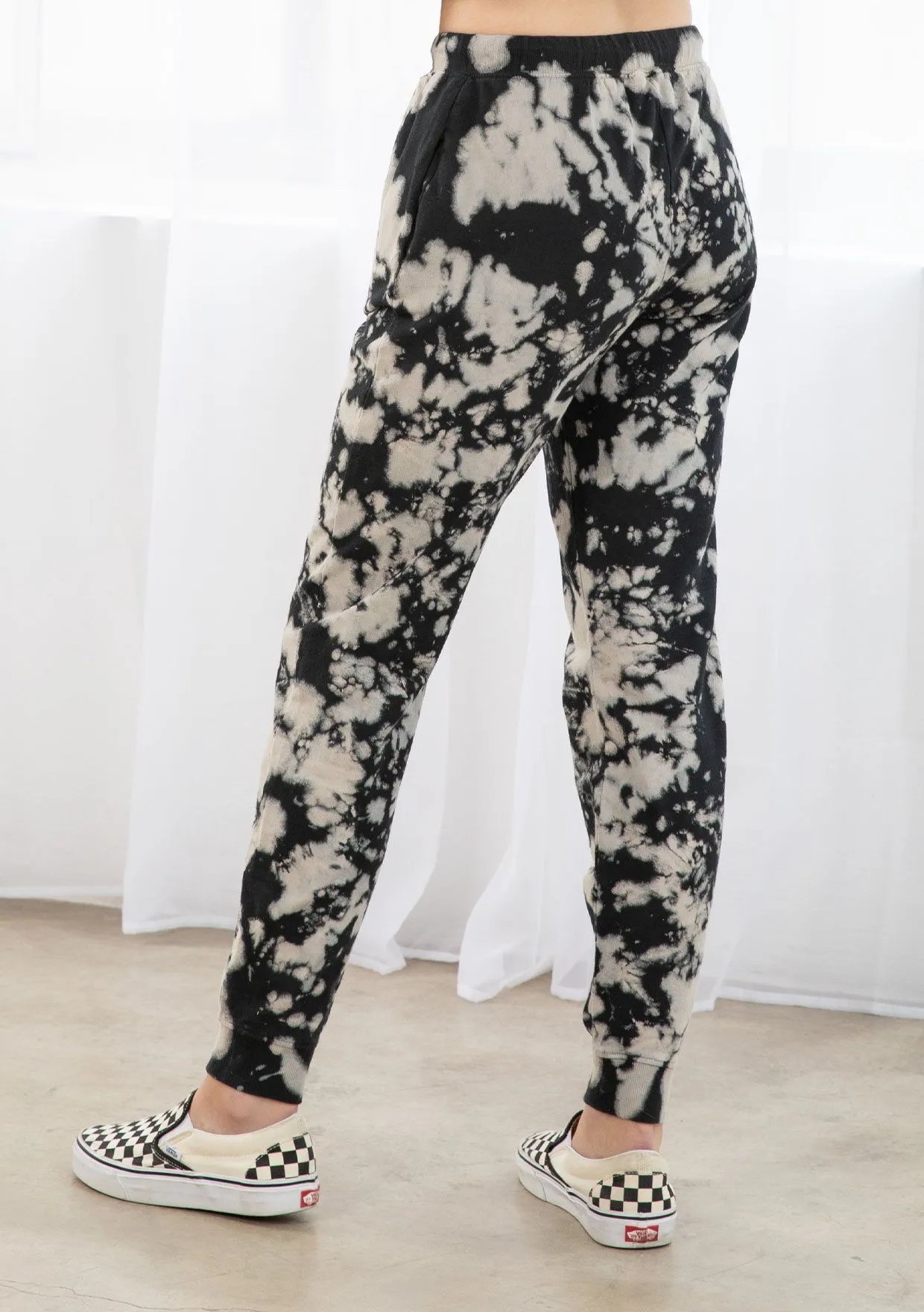 Downtown Splatter Dye Jogger