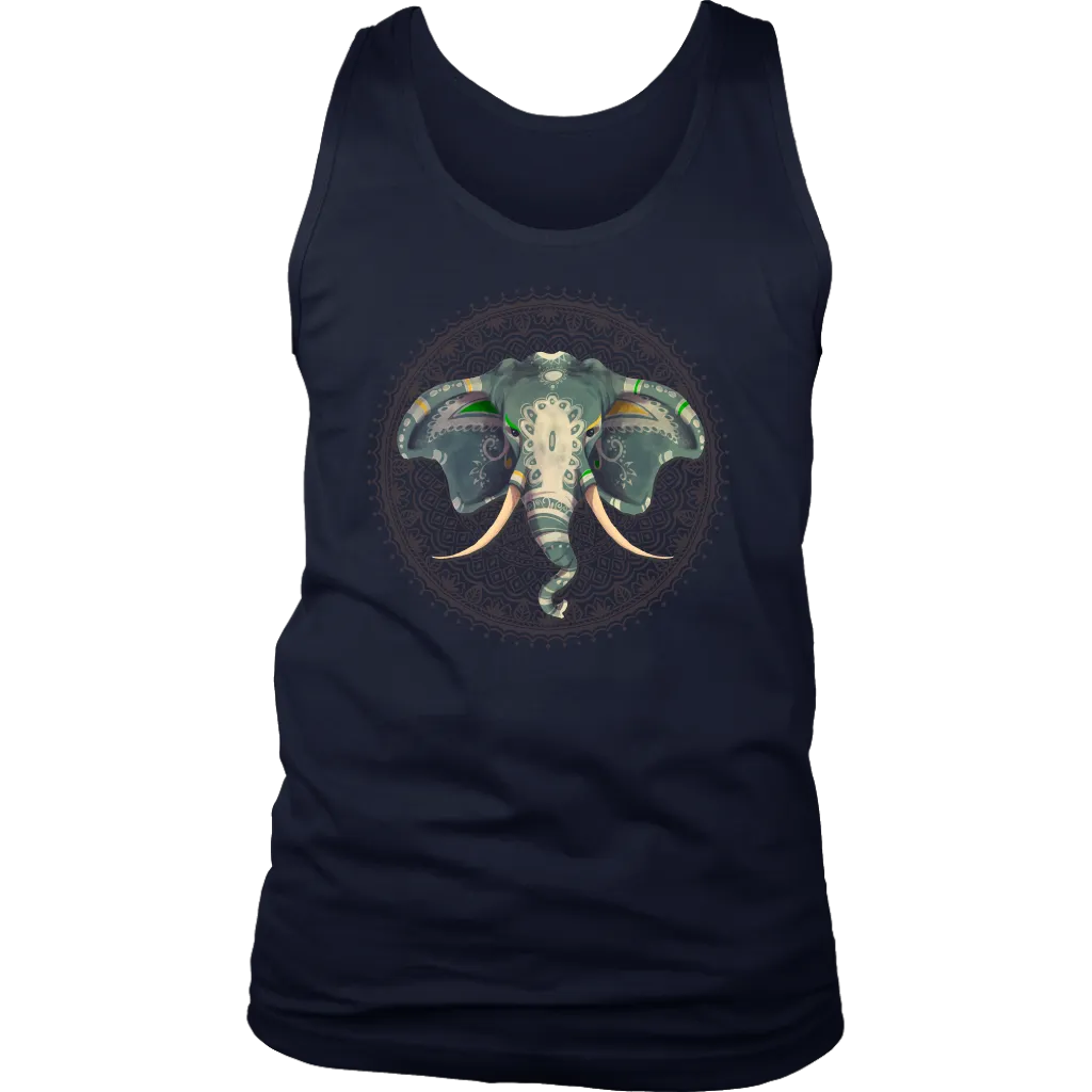 Elephant Mandala T-shirt, Gift for Elephant Lover, Elephant Shirt