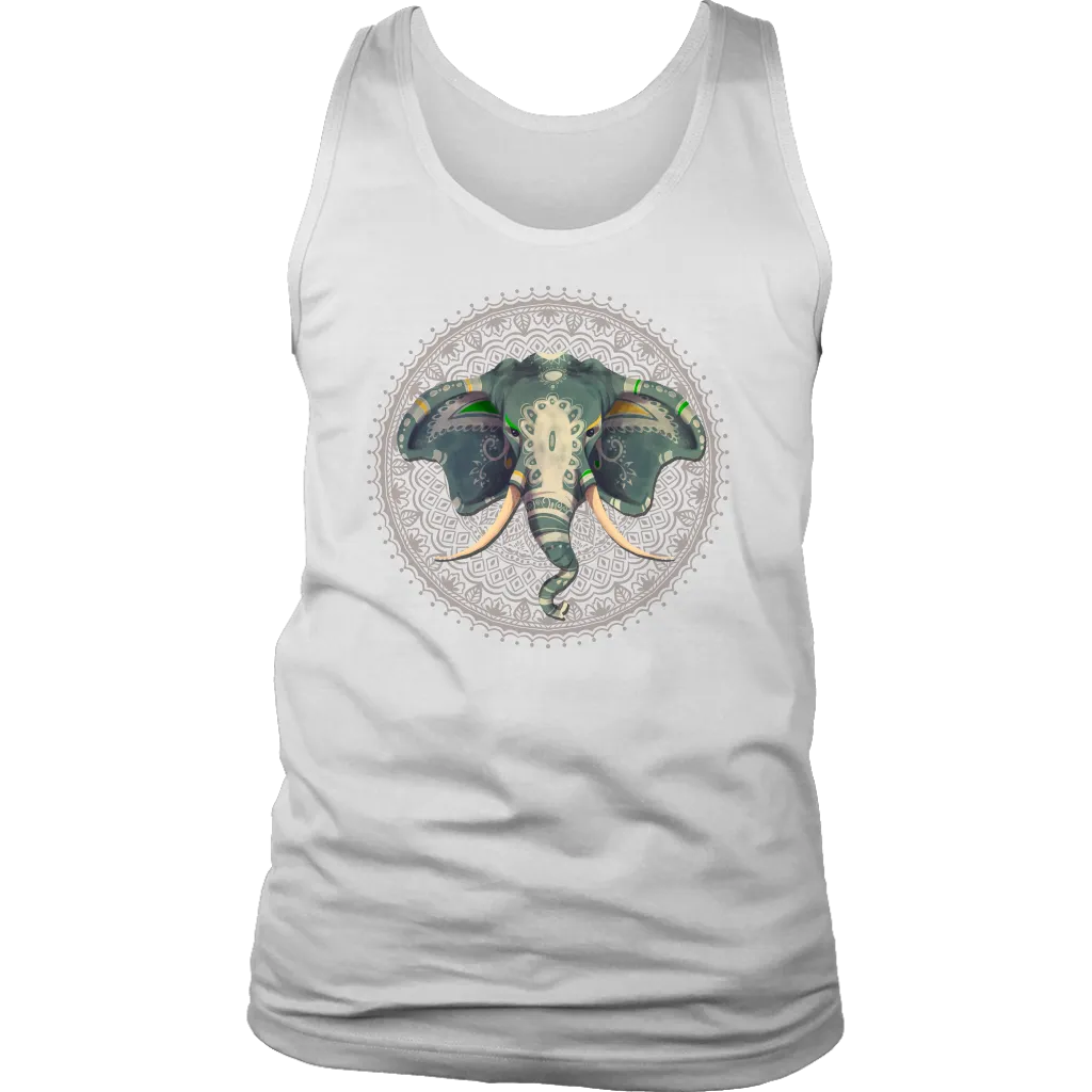 Elephant Mandala T-shirt, Gift for Elephant Lover, Elephant Shirt