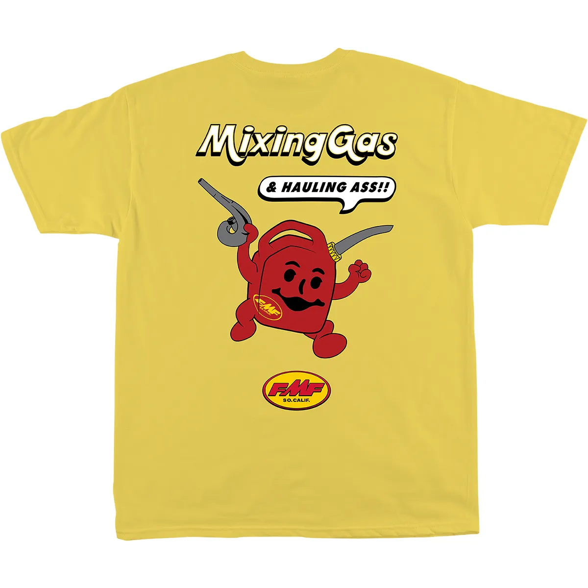 FMF APPAREL Oh Yeah T-Shirt - Yellow