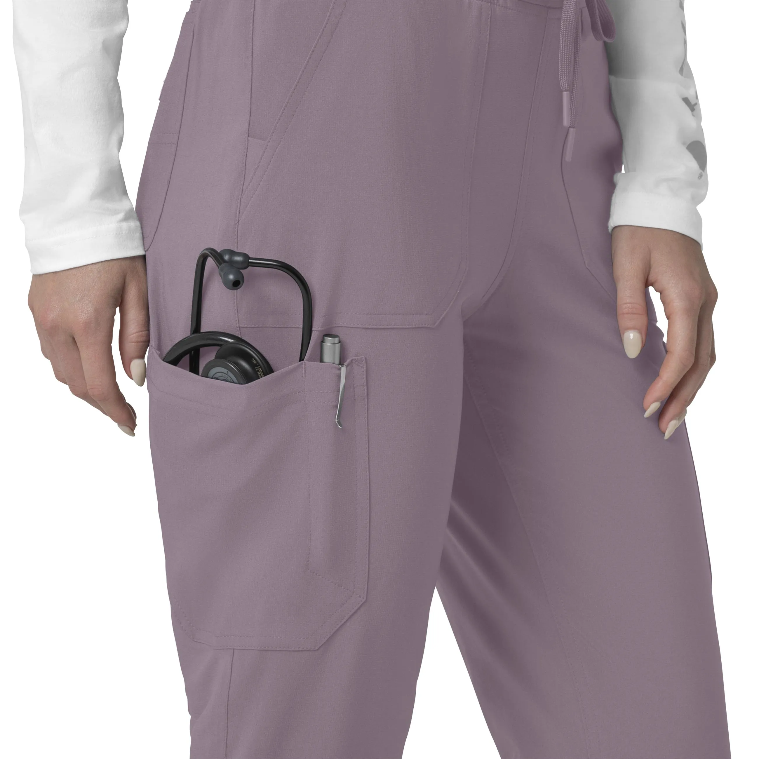Force Cross-Flex C53110 Cargo Jogger Scrub Pants Lavender Mist