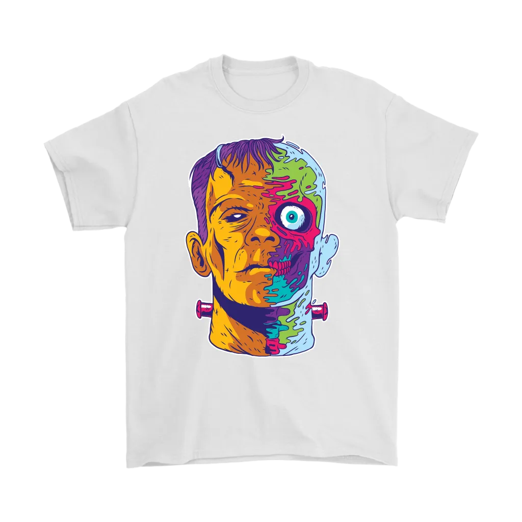 Frankenstein T-shirt, Funny Gift T-shirt, Funny Frankenstein Shirt, Psychedelic T-shirt