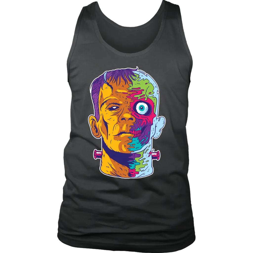 Frankenstein T-shirt, Funny Gift T-shirt, Funny Frankenstein Shirt, Psychedelic T-shirt
