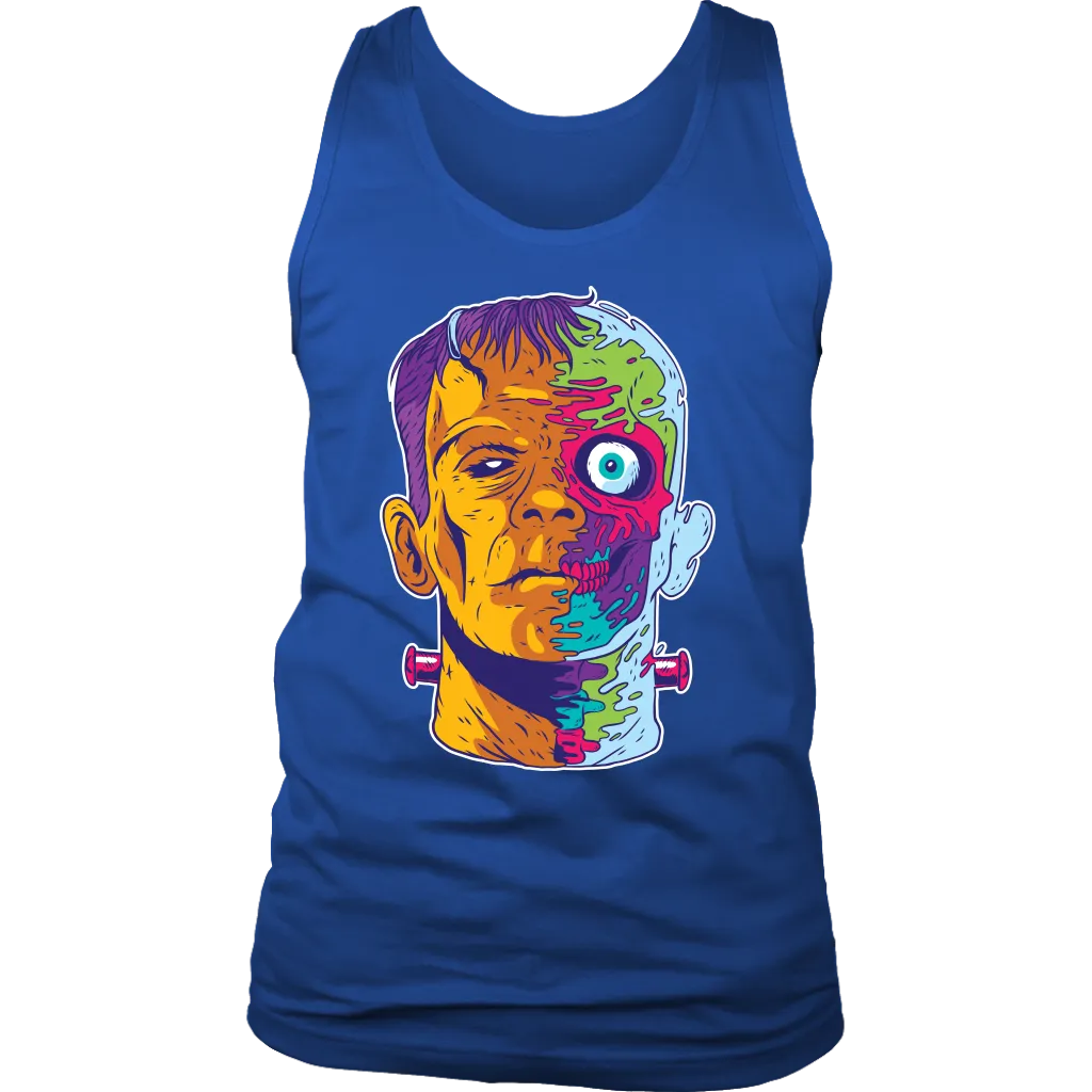 Frankenstein T-shirt, Funny Gift T-shirt, Funny Frankenstein Shirt, Psychedelic T-shirt
