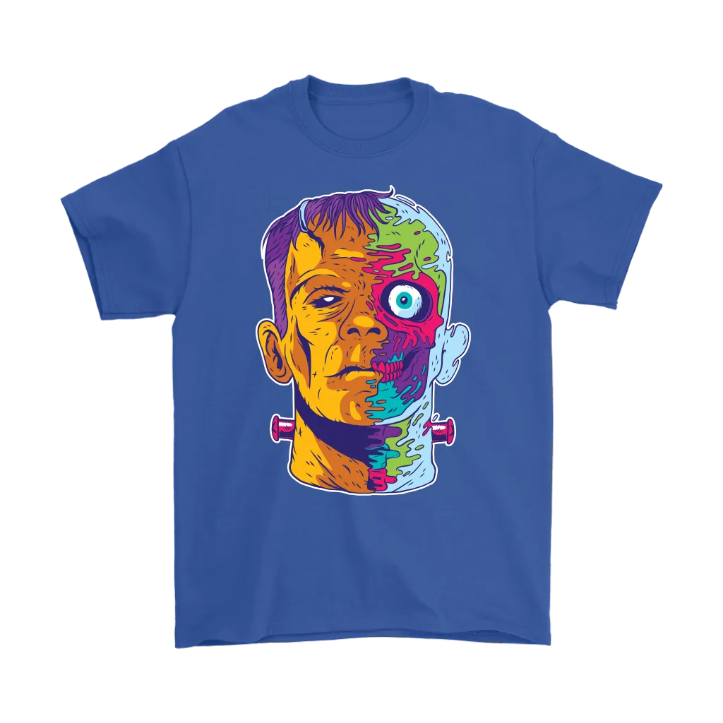 Frankenstein T-shirt, Funny Gift T-shirt, Funny Frankenstein Shirt, Psychedelic T-shirt