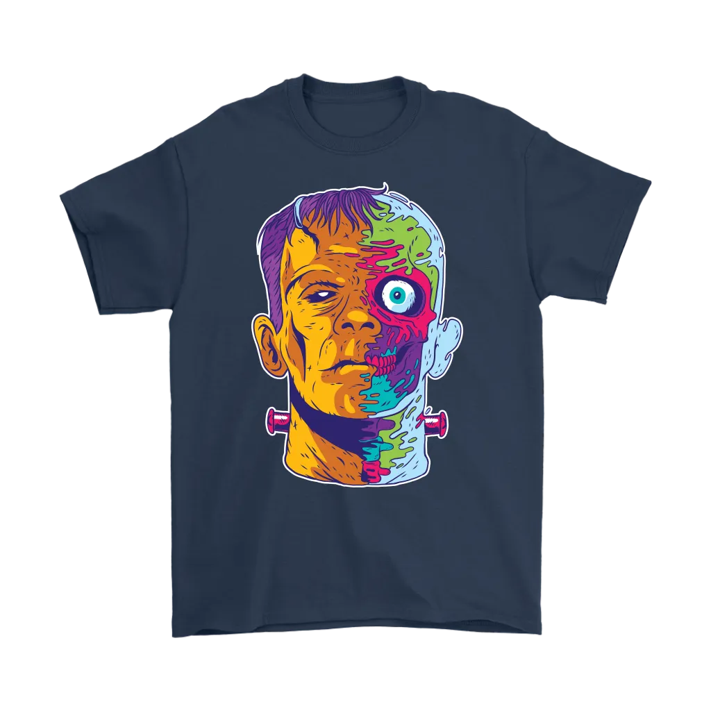 Frankenstein T-shirt, Funny Gift T-shirt, Funny Frankenstein Shirt, Psychedelic T-shirt