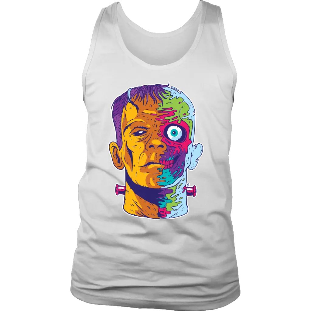 Frankenstein T-shirt, Funny Gift T-shirt, Funny Frankenstein Shirt, Psychedelic T-shirt