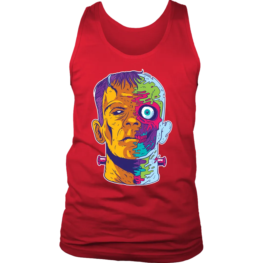 Frankenstein T-shirt, Funny Gift T-shirt, Funny Frankenstein Shirt, Psychedelic T-shirt