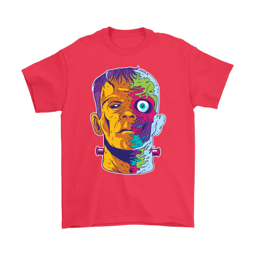 Frankenstein T-shirt, Funny Gift T-shirt, Funny Frankenstein Shirt, Psychedelic T-shirt