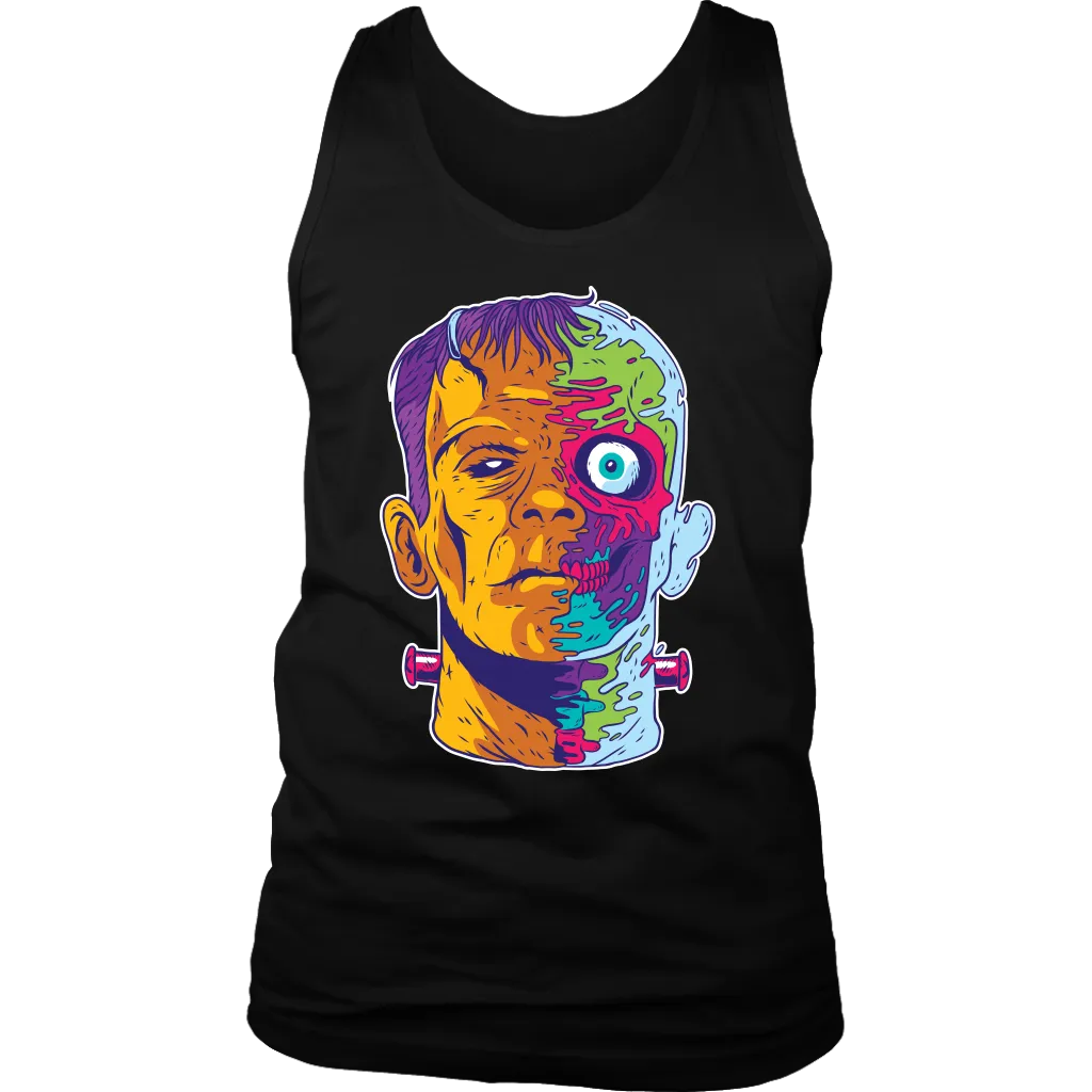 Frankenstein T-shirt, Funny Gift T-shirt, Funny Frankenstein Shirt, Psychedelic T-shirt