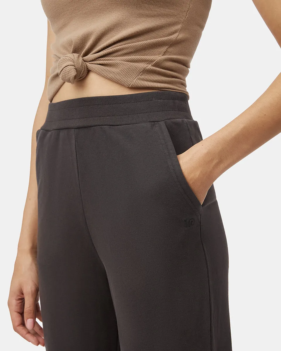 French Terry Wide Leg Sweatpant