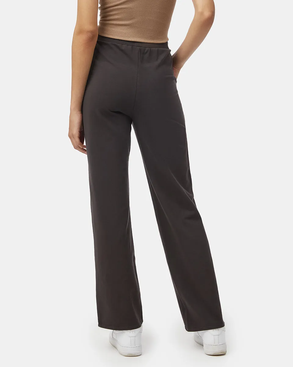 French Terry Wide Leg Sweatpant