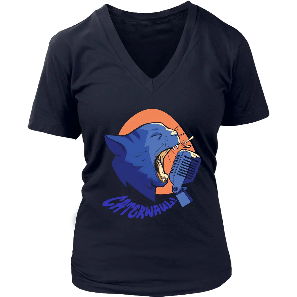 Funny Cat T-shirt, Gift for Cat Lover, Caterwaul T-shirt, Cat Lover Shirt, Funny Cat Shirt
