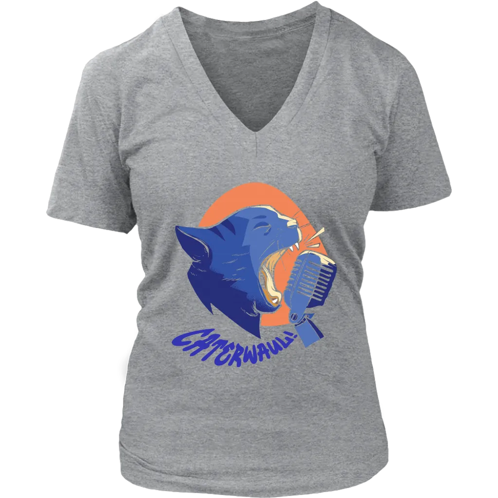 Funny Cat T-shirt, Gift for Cat Lover, Caterwaul T-shirt, Cat Lover Shirt, Funny Cat Shirt