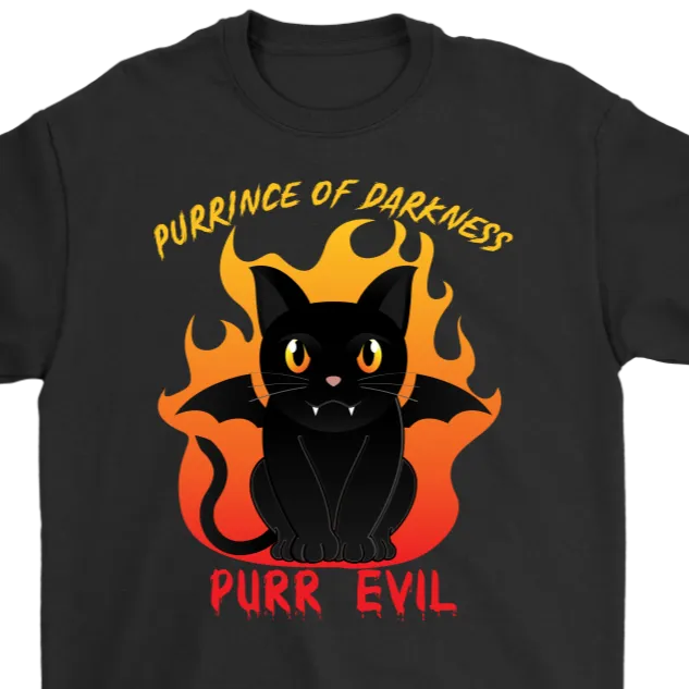 Funny Cat T-shirt, Purr Evil Gift, Funny Cat Shirt, Funny Cat Gift, Gift for Cat Lover