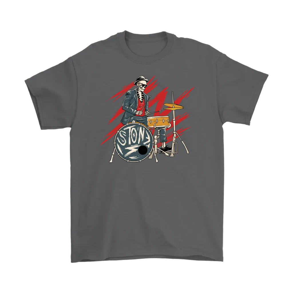 Funny Drummer T-shirt, Shirt for Drummer, Gift for Drummer, Skeleton Drummer Shirt
