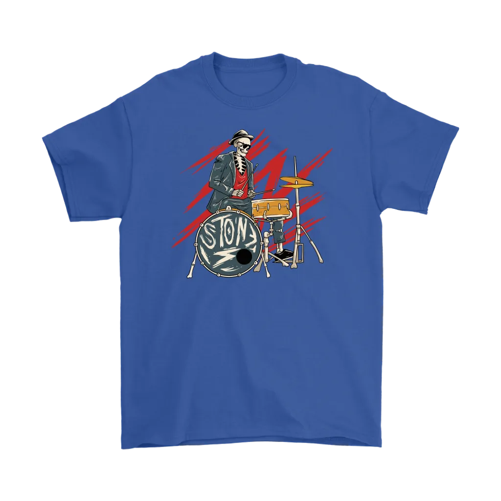 Funny Drummer T-shirt, Shirt for Drummer, Gift for Drummer, Skeleton Drummer Shirt