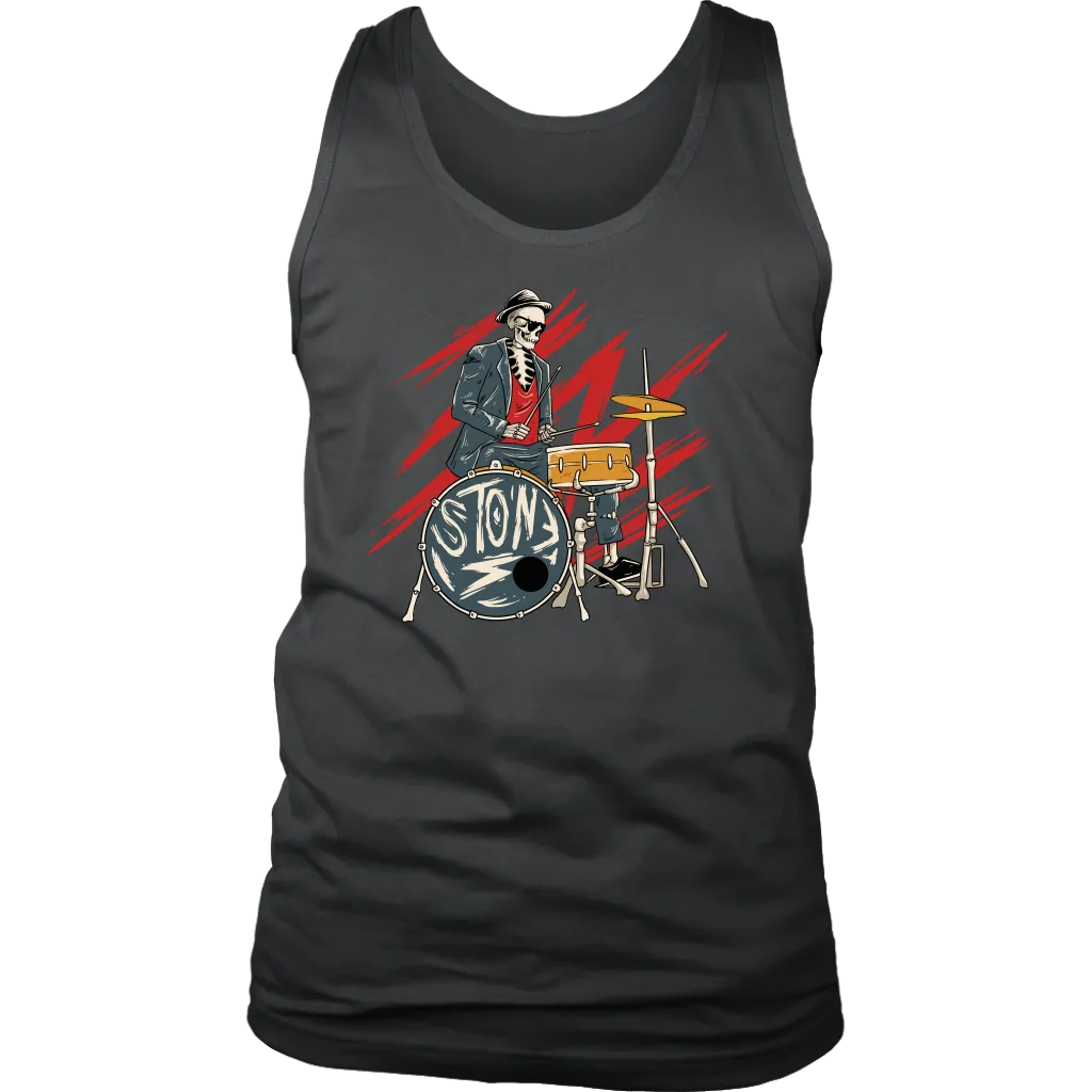 Funny Drummer T-shirt, Shirt for Drummer, Gift for Drummer, Skeleton Drummer Shirt