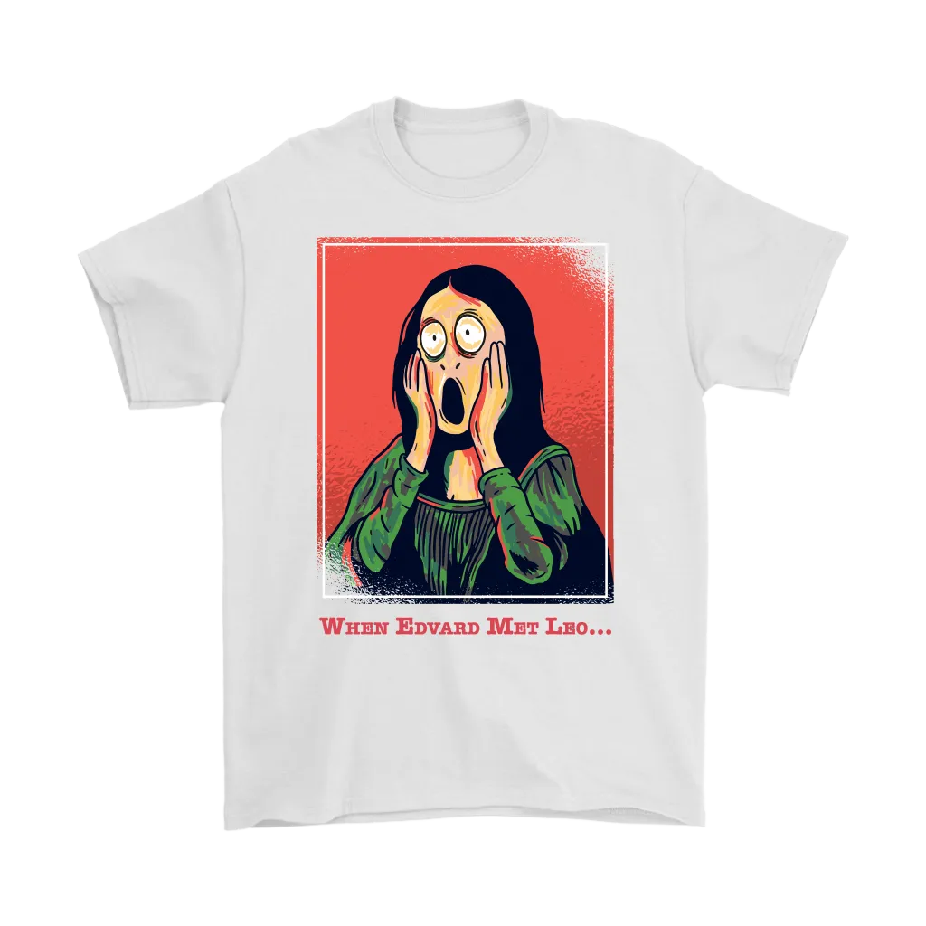 Funny Gift for Art Lover, Funny Painting T-shirt, Funny Mona Lisa Shirt, Mona Lisa T-shirt, Scream T-shirt