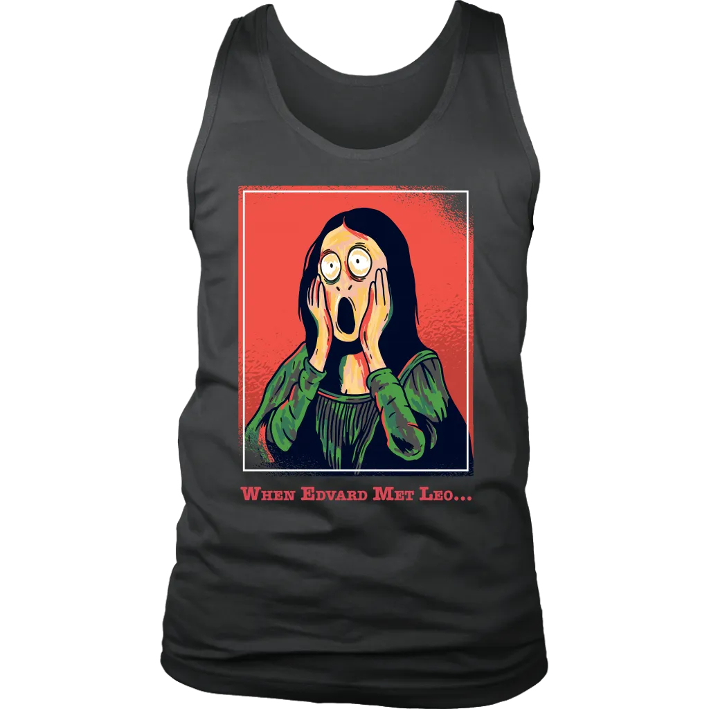Funny Gift for Art Lover, Funny Painting T-shirt, Funny Mona Lisa Shirt, Mona Lisa T-shirt, Scream T-shirt