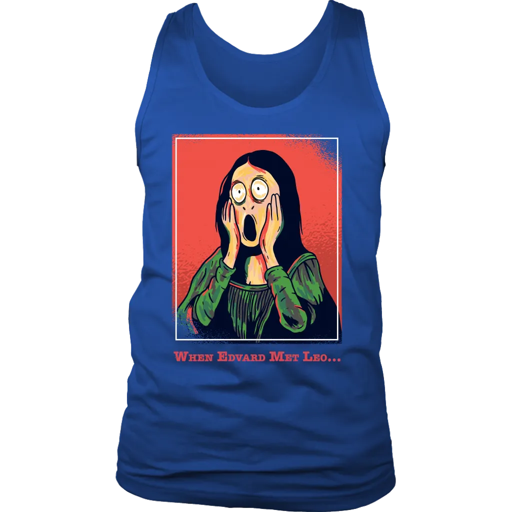 Funny Gift for Art Lover, Funny Painting T-shirt, Funny Mona Lisa Shirt, Mona Lisa T-shirt, Scream T-shirt