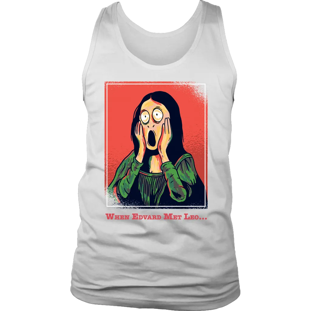 Funny Gift for Art Lover, Funny Painting T-shirt, Funny Mona Lisa Shirt, Mona Lisa T-shirt, Scream T-shirt