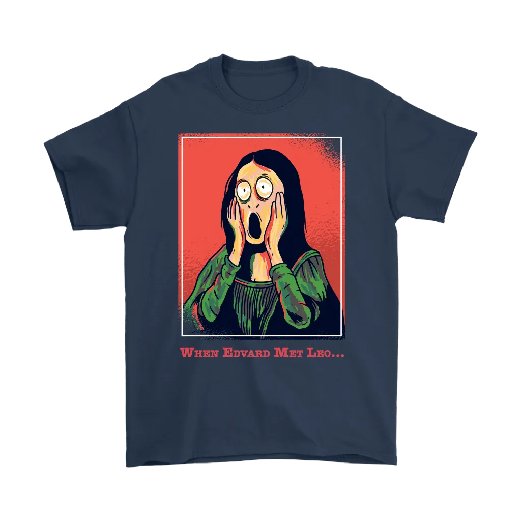 Funny Gift for Art Lover, Funny Painting T-shirt, Funny Mona Lisa Shirt, Mona Lisa T-shirt, Scream T-shirt