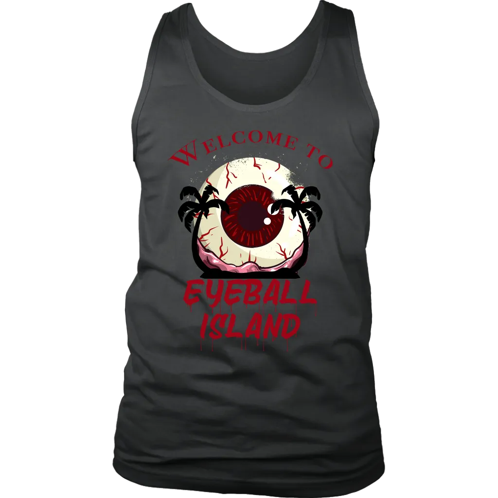Funny Island T-shirt, Funny Summer Gift, Eyeball T-shirt, Island Shirt