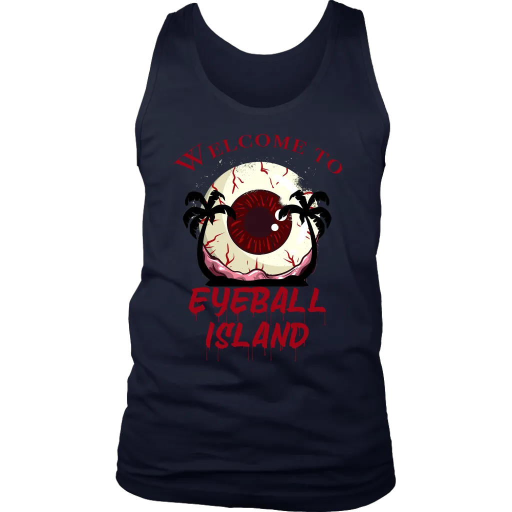 Funny Island T-shirt, Funny Summer Gift, Eyeball T-shirt, Island Shirt
