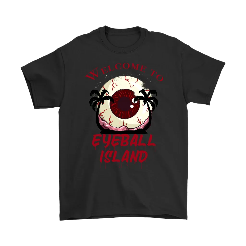 Funny Island T-shirt, Funny Summer Gift, Eyeball T-shirt, Island Shirt