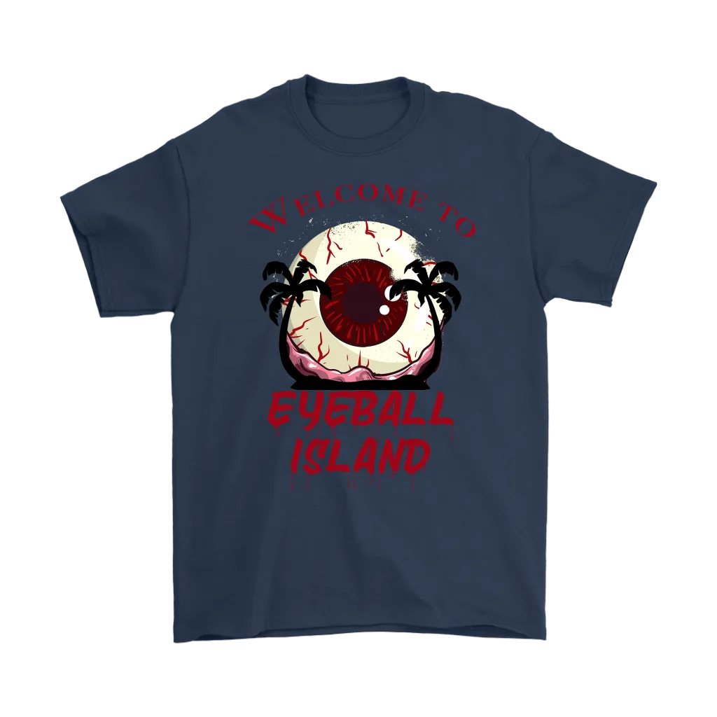 Funny Island T-shirt, Funny Summer Gift, Eyeball T-shirt, Island Shirt