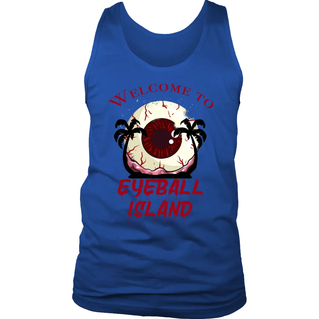 Funny Island T-shirt, Funny Summer Gift, Eyeball T-shirt, Island Shirt