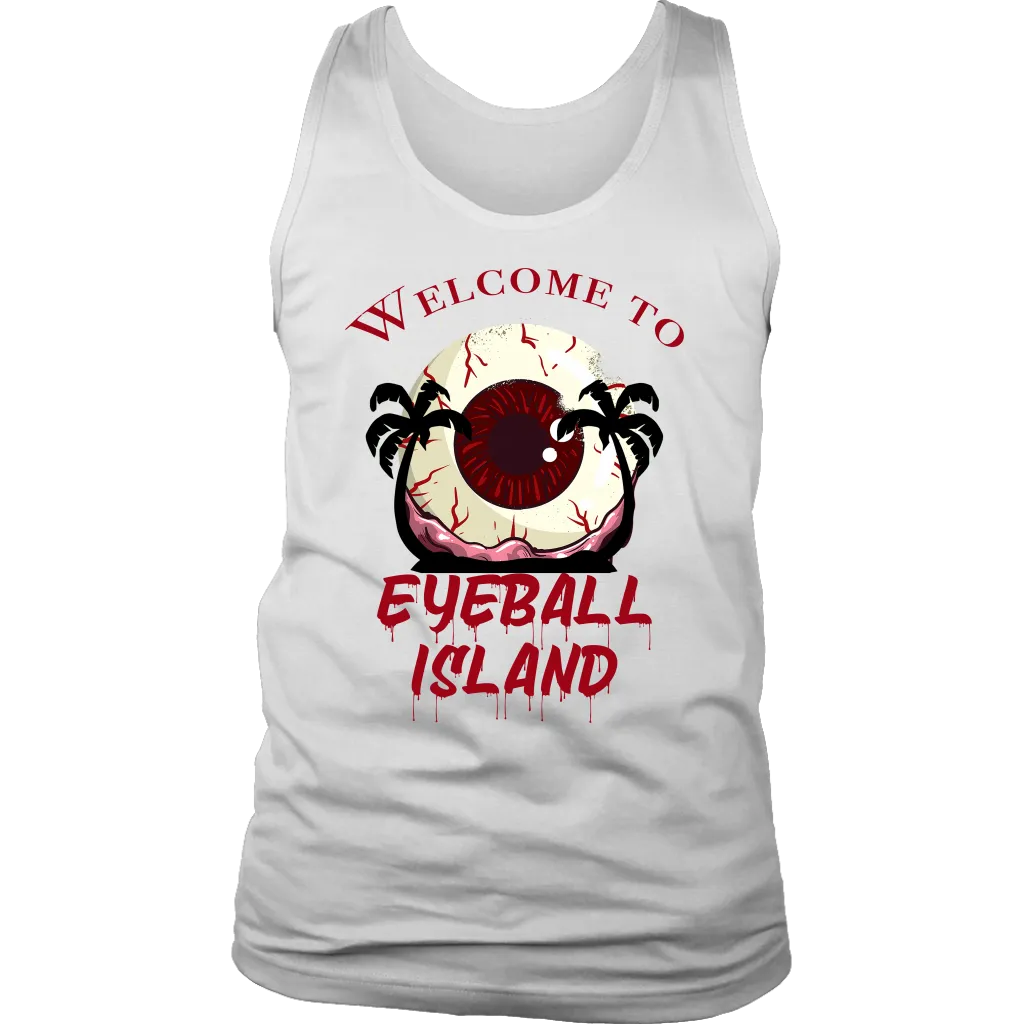 Funny Island T-shirt, Funny Summer Gift, Eyeball T-shirt, Island Shirt