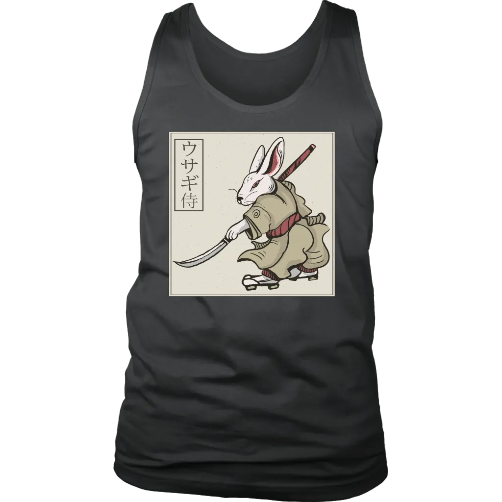 Funny Rabbit T-shirt, Funny Rabbit Gift, Rabbit Samurai T-shirt, Samurai Rabbit Shirt