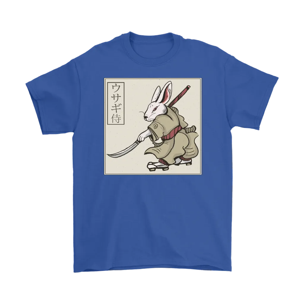 Funny Rabbit T-shirt, Funny Rabbit Gift, Rabbit Samurai T-shirt, Samurai Rabbit Shirt