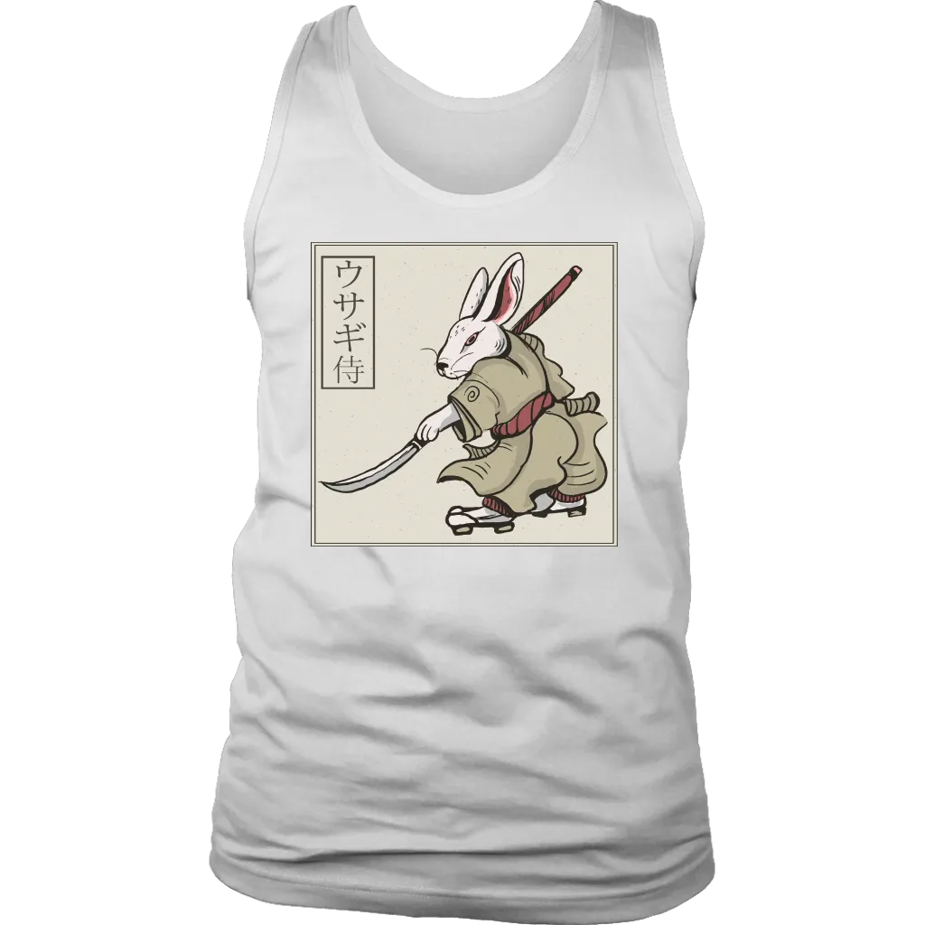 Funny Rabbit T-shirt, Funny Rabbit Gift, Rabbit Samurai T-shirt, Samurai Rabbit Shirt