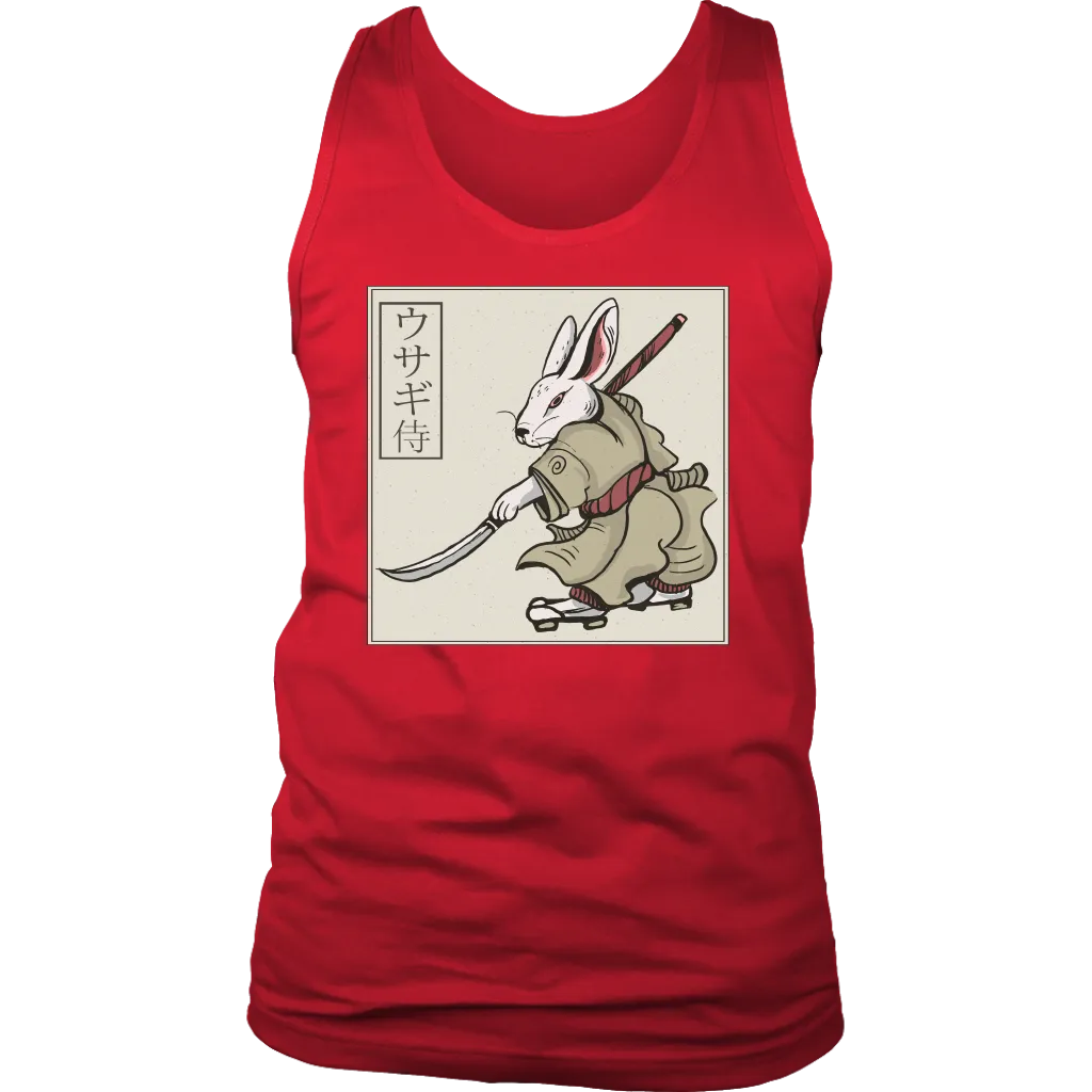 Funny Rabbit T-shirt, Funny Rabbit Gift, Rabbit Samurai T-shirt, Samurai Rabbit Shirt