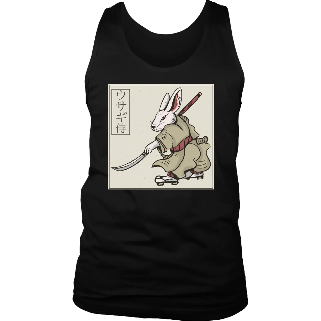 Funny Rabbit T-shirt, Funny Rabbit Gift, Rabbit Samurai T-shirt, Samurai Rabbit Shirt